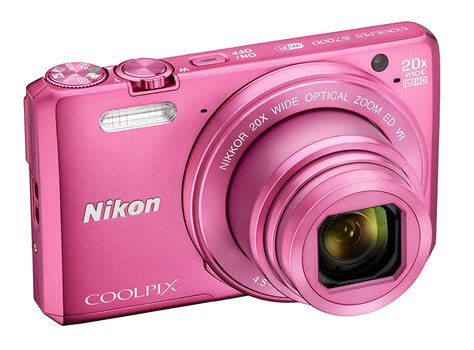 nikon pink digital camera